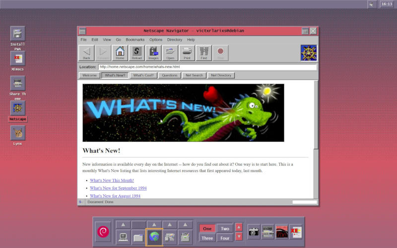 Пользователь восстановил 1994‑годный Linux с графическим интерфейсом, работающий прямо в браузере
