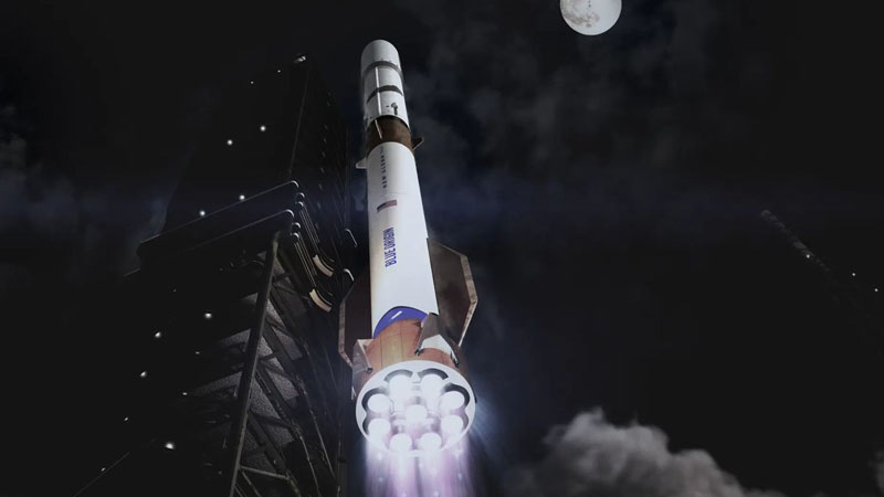 Blue Origin планирует запустить 100 тяжелых ракет New Glenn ежегодно, чтобы обойти SpaceX.