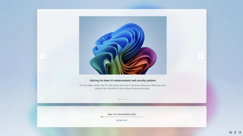 Microsoft теперь позволяет пропустить установку обновлений при первом старте Windows 11