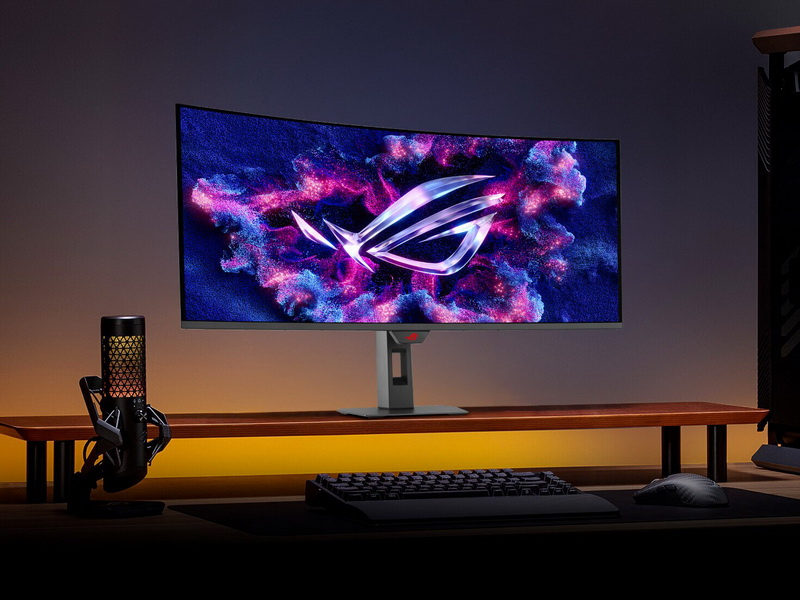 ASUS представила новый 34‑дюймовый монитор ROG Strix OLED XG34WCDMTG со встроенными возможностями Smart TV