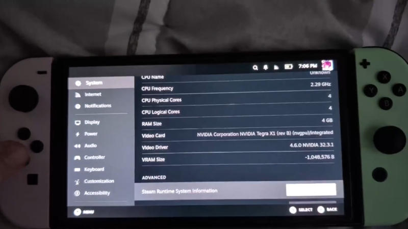Nintendo Switch теперь поддерживает Steam