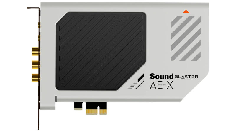 Creative выпустила звуковую карту Sound Blaster AE‑X, способную обрабатывать 32‑битный звук со скоростью до 384 кГц