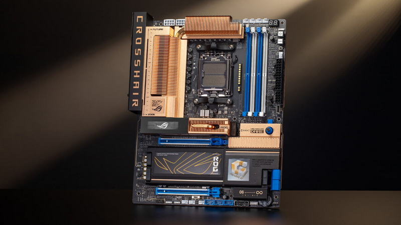 Плата Asus ROG Crosshair 2006 от Oldschool доступна с ценой €829 для процессоров Ryzen 9000