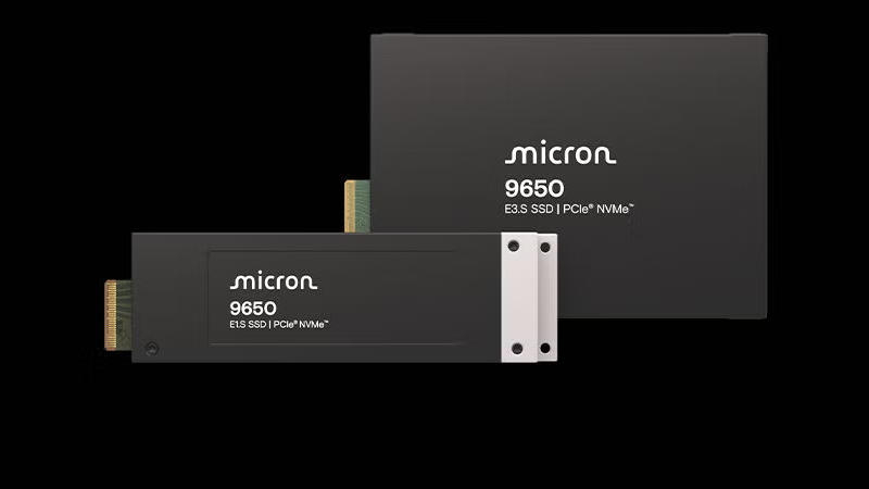 Micron начала массовую серийную продукцию первого в мире SSD на PCIe 6.0, способного достигать скорости до 28 000 МБ/с с модулем Micron 9650