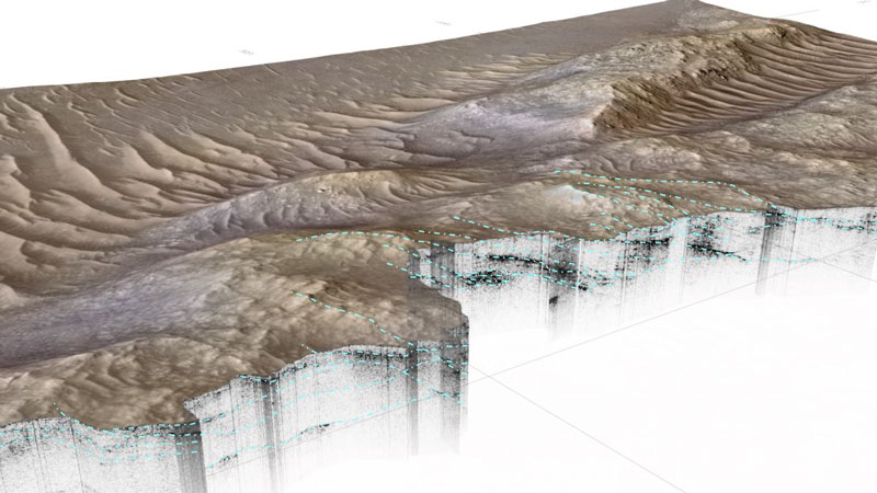 Perseverance rover обнаружила под марсианской поверхностью древнюю речную дельту