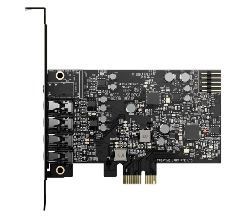Creative представила звуковую карту Sound Blaster Audigy FX Pro: 32‑бит/384 кГц, 7.1‑канальный звук для ПК
