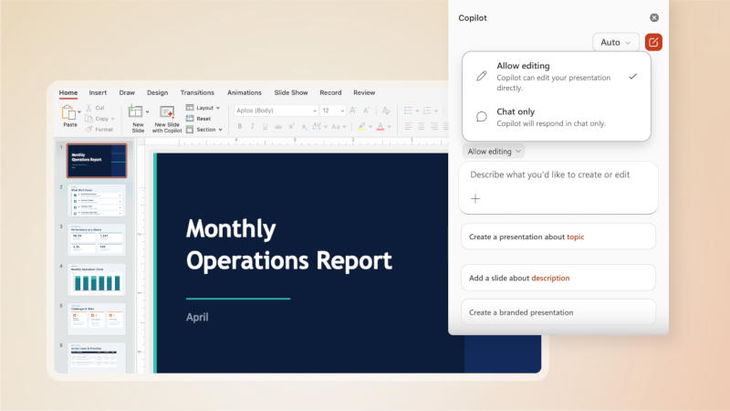 Microsoft внедрила ИИ‑агента Copilot в Word, Excel и PowerPoint и открыл её для всех подписчиков Microsoft 365.