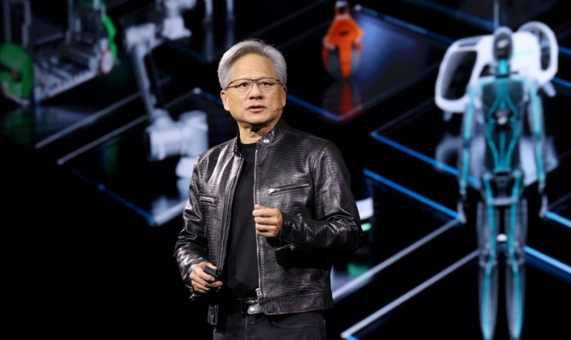 Николай Бутовский из Nvidia презентует новейший ноутбучный CPU N1 на выставке Computex 2026