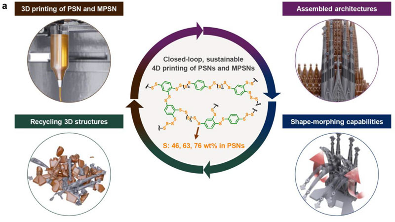 Южнокорейская команда разработала 4‑дневную печать микроботов из серных отходов, которые можно перемещать и перерабатывать