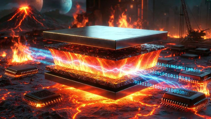 Американские ученые разработали память, функционирующую до 700 °C – пригодна для Венеры, ядерных реакторов и искусственного интеллекта