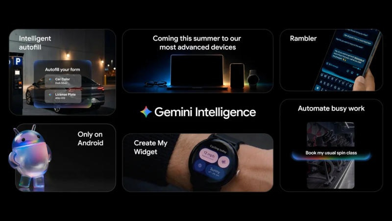 Google Gemini Intelligence будет доступен только на ограниченном числе мощных Android‑смартфонов