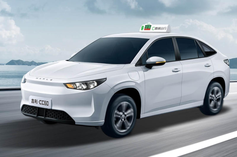 Geely планирует в следующем году вывести на улицы несколько тысяч робо‑такси Caocao Eva Cab.