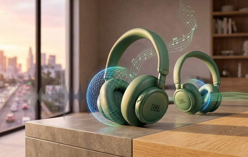 JBL выпустила полностью беспроводные наушники Live 780NC и Live 680NC, работающие до 80 часов без подзарядки.