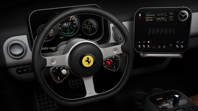Apple‑Car мог бы выглядеть так: Ferrari демонстрирует интерьер электрического автомобиля Luce, разработанного Джоним Аивом