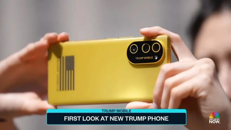Трампский смартфон существует – журналистам вручено первый T1 Phone для тестов