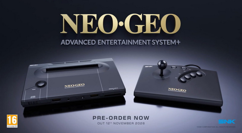 Plaion восстановила Retro‑консоль Neo Geo AES, теперь она совместима с оригинальными картриджами и ELT‑телевизорами.