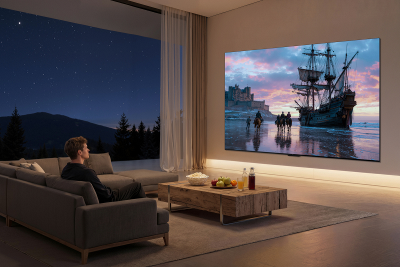 TCL 75C7L: огромный дисплей с SQD‑Mini LED, максимальной яркостью и без излишеств