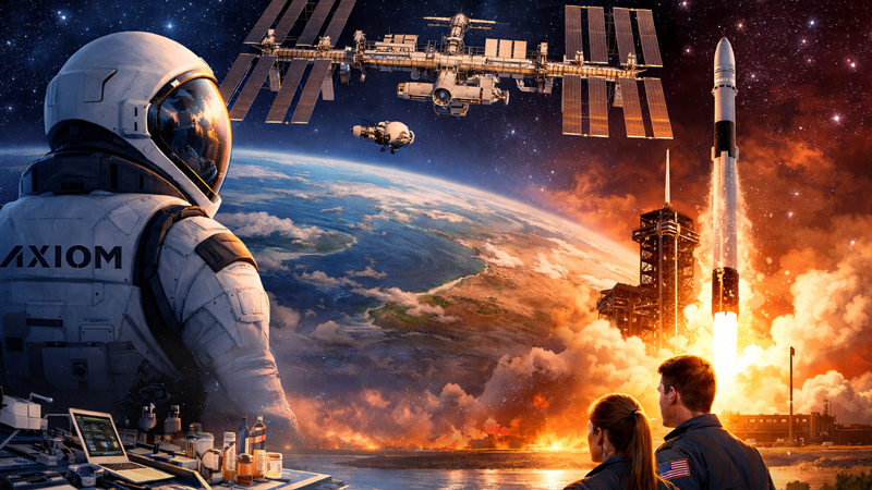 Аxiom и NASA заключили договор: новая команда космических туристов летит на МКС в январе 2027 года.