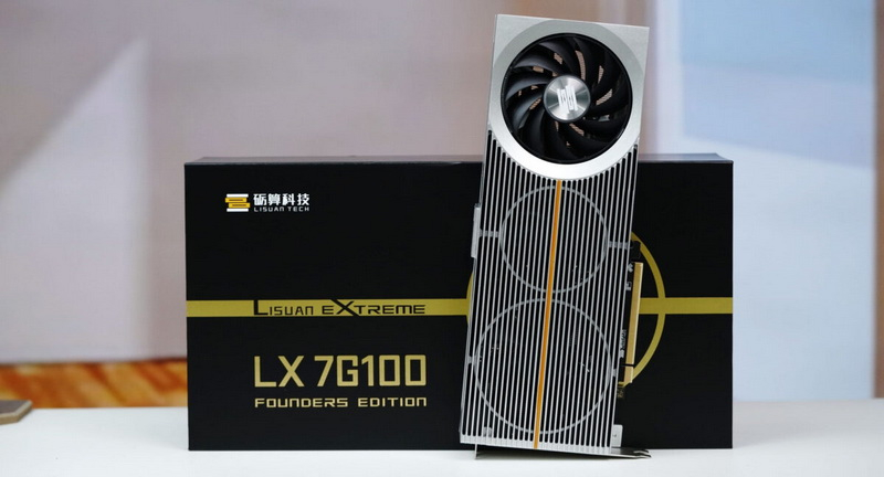 Китайский производитель Lisuan Tech представил графическую карту LX 7G100 в версии Founders Edition, но без поддержки Nvidia.