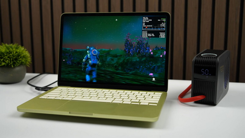 MacBook Neo получил жидкостный кулер, и теперь его производительность в No Man’s Sky выросла вдвое