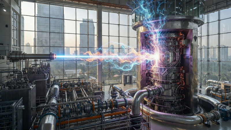 Китай разрабатывает первый в мире гибридный ядерный реактор-ускоритель, способный уничтожать даже радиоактивные отходы в своей топке.