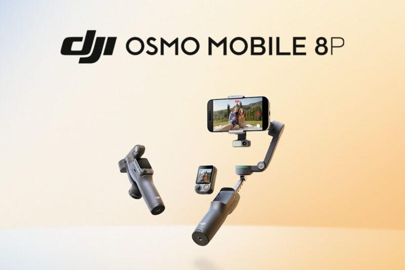 Новый стабилизатор для DJI Osmo Mobile 8P с съемным контроллером‑дисплеем представлен на рынке