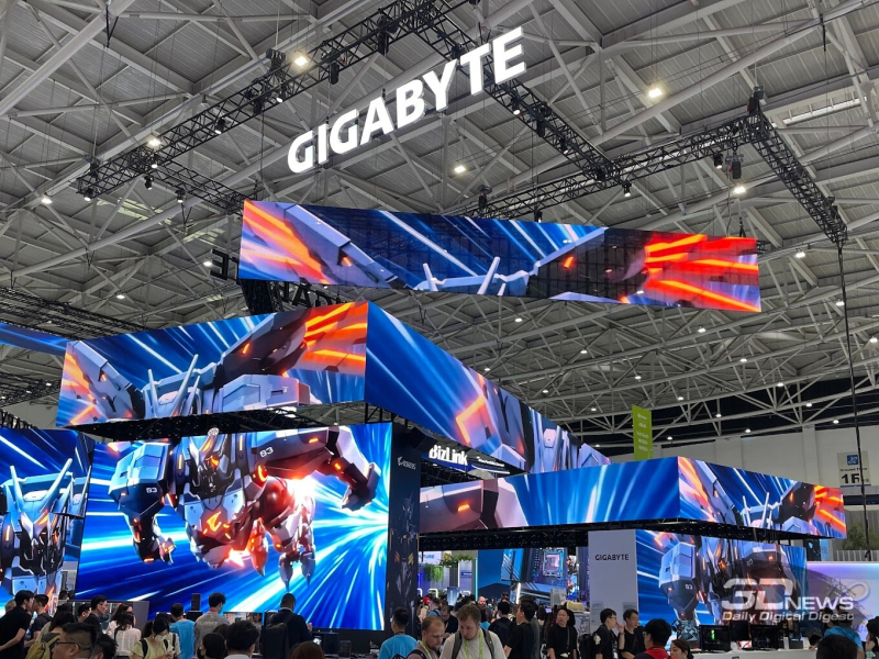 GIGABYTE представил новые игровые ноутбуки и OLED‑мониторы на выставке Computex 2026