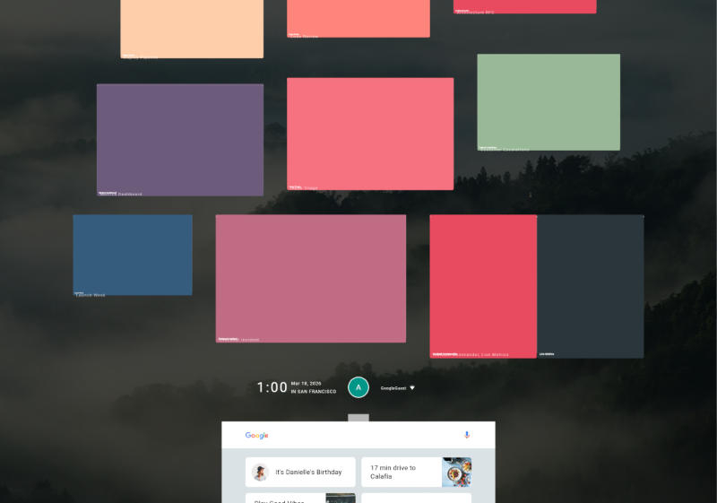 В браузер внедрён интерфейс бывшей перспективной ОС Google Fuchsia