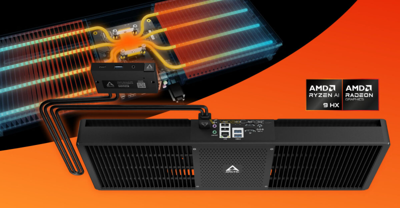 Arctic выпустила тихий настольный компьютер Senza AI 370, который не издаёт шума