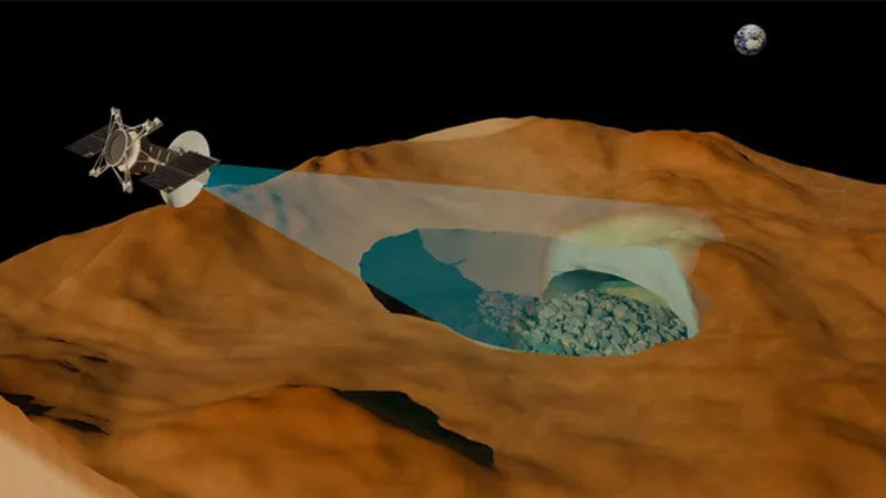 Наследие программы «Magellan»: на Венере обнаружен многодециметрический подземный тоннель